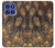S3691 Gold Peacock Feather Case Cover Custodia per Motorola Moto G Stylus 5G (2025), Edge 60 Stylus