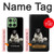 S0878 Black Bear Case Cover Custodia per Motorola Edge 60