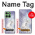 S1134 White Horse Unicorn Case Cover Custodia per Motorola Edge 60