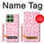 S2213 Pink Leopard Pattern Case Cover Custodia per Motorola Edge 60