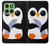 S2631 Cute Baby Penguin Case Cover Custodia per Motorola Edge 60