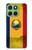S3021 Romania Flag Case Cover Custodia per Motorola Edge 60