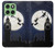S3249 Peter Pan Fly Full Moon Night Case Cover Custodia per Motorola Edge 60