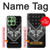 S3363 Bandana Black Pattern Case Cover Custodia per Motorola Edge 60 S3363 Bandana Black Pattern Case Cover Custodia per Motorola Edge 60