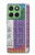 S3383 Periodic Table Case Cover Custodia per Motorola Edge 60