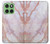 S3482 Soft Pink Marble Graphic Print Case Cover Custodia per Motorola Edge 60