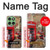 S3856 Vintage London British Case Cover Custodia per Motorola Edge 60