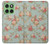 S3910 Vintage Rose Case Cover Custodia per Motorola Edge 60