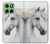 S4025 White Horse Painting Case Cover Custodia per Motorola Edge 60