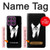 S1591 Anonymous Man in Black Suit Case Cover Custodia per Motorola Edge 60 Pro