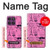 S2885 Paris Pink Case Cover Custodia per Motorola Edge 60 Pro