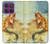 S3184 Little Mermaid Painting Case Cover Custodia per Motorola Edge 60 Pro