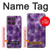 S3713 Purple Quartz Amethyst Graphic Printed Case Cover Custodia per Motorola Edge 60 Pro