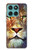 S1354 Lion Case Cover Custodia per Motorola Edge 60 Fusion