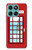 S2059 England British Telephone Box Minimalist Case Cover Custodia per Motorola Edge 60 Fusion