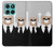 S3557 Bear in Black Suit Case Cover Custodia per Motorola Edge 60 Fusion