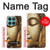 S4022 Vintage Buddha Face Golden Style Case Cover Custodia per Motorola Edge 60 Fusion