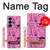 S2885 Paris Pink Case Cover Custodia per Samsung Galaxy Z Fold 7 S2885 Paris Pink Case Cover Custodia per Samsung Galaxy Z Fold 7