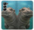 S3871 Cute Baby Hippo Hippopotamus Case Cover Custodia per Samsung Galaxy Z Fold 7