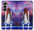 S3913 Colorful Nebula Space Shuttle Case Cover Custodia per Samsung Galaxy Z Fold 7