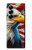 S3967 Bald Eagle American Flag Case Cover Custodia per Samsung Galaxy Z Fold 7