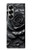 S3969 Black Rose Hard Brush Stroke Case Cover Custodia per Samsung Galaxy Z Fold 7