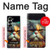 S3971 Cat Painted Color Case Cover Custodia per Samsung Galaxy Z Fold 7