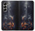 S3972 Burned Acoustic Guitar Graphic Case Cover Custodia per Samsung Galaxy Z Fold 7