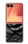 S3969 Black Rose Hard Brush Stroke Case Cover Custodia per Samsung Galaxy Z Flip 7