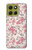 S3095 Vintage Rose Pattern Case Cover Custodia per Motorola Moto G86 S3095 Vintage Rose Pattern Case Cover Custodia per Motorola Moto G86