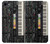 S0061 Synthesizer Case Cover Custodia per iPhone 7, iPhone 8