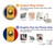 S3021 Romania Flag Case Cover Custodia per iPhone 7 Plus, iPhone 8 Plus