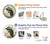 S2086 Peacock Painting Case Cover Custodia per iPhone 6 6S