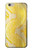 S2713 Yellow Snake Skin Graphic Printed Case Cover Custodia per iPhone 6 6S