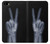 S3101 X-ray Peace Sign Fingers Case Cover Custodia per iPhone 5 5S SE