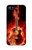 S0415 Fire Guitar Burn Case Cover Custodia per iPhone 5C