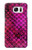 S3051 Pink Mermaid Fish Scale Case Cover Custodia per Samsung Galaxy S7