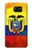 S3020 Ecuador Flag Case Cover Custodia per Samsung Galaxy S6 Edge Plus