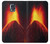 S0745 Volcano Lava Case Cover Custodia per Samsung Galaxy S5