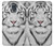 S2553 White Tiger Case Cover Custodia per Samsung Galaxy S5