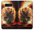 S0863 Hell Fire Skull Case Cover Custodia per Note 8 Samsung Galaxy Note8