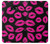 S2933 Pink Lips Kisses on Black Case Cover Custodia per Samsung Galaxy A3 (2017)