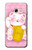 S3025 Pink Maneki Neko Lucky Cat Case Cover Custodia per Samsung Galaxy A3 (2017)