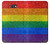 S2683 Rainbow LGBT Pride Flag Case Cover Custodia per Samsung Galaxy J7 Prime (SM-G610F)