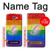 S2899 Rainbow LGBT Gay Pride Flag Case Cover Custodia per Samsung Galaxy J7 Prime (SM-G610F)