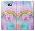 S3070 Rainbow Unicorn Pastel Sky Case Cover Custodia per Samsung Galaxy J7 Prime (SM-G610F)