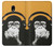 S2324 Funny Monkey with Headphone Pop Music Case Cover Custodia per Samsung Galaxy J5 (2017) EU Version