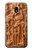 S1307 Fish Wood Carving Graphic Printed Case Cover Custodia per Samsung Galaxy J3 (2017) EU Version