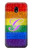 S2899 Rainbow LGBT Gay Pride Flag Case Cover Custodia per Samsung Galaxy J3 (2017) EU Version