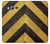 S2231 Yellow and Black Line Hazard Striped Case Cover Custodia per Samsung Galaxy J3 (2016)